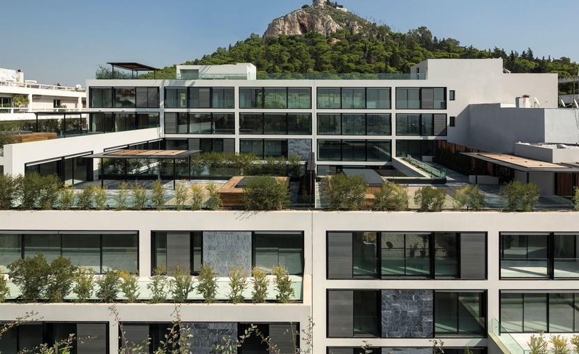 One Athens building front